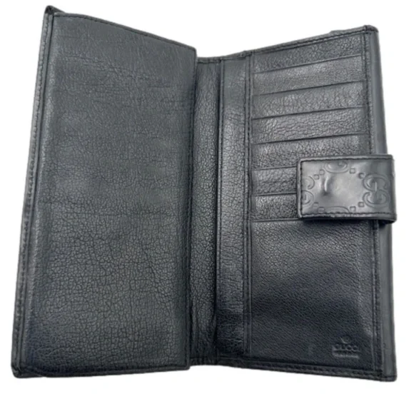 Gucci Black Long Bifold Wallet - Picture 5 of 14